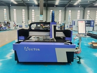 Machine de découpe laser à fibre automatique Acctek 1500W 2000W 3000W 6000W pour métal avec contrôle CNC et haute vitesse