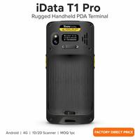 PDA Resistente iData T1 Pro con Android 4G, Escáner de Códigos de Barras 1D/2D, Precio Directo de Fábrica, MOQ 1 Unidad, IP67