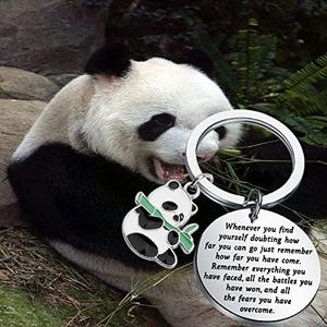 Llavero <span class=keywords><strong>de</strong></span> Oso Panda, el Más Vendido, Regalos <span class=keywords><strong>para</strong></span> Mujeres, Hermanas, Mejores Amigas, Llavero <span class=keywords><strong>de</strong></span> Animal Bonito, Sets <span class=keywords><strong>de</strong></span> Regalo <span class=keywords><strong>para</strong></span> Graduación y Cumpleaños, Venta al por Mayor - Product Image 5