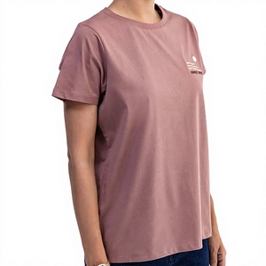 Camiseta de Moda para Mujer con Estampado Gráfico, Tela de Algodón Cómoda, Manga Corta, Informal, Diseño Personalizado, Venta al Por Mayor de Fábrica - Product Image 4