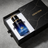 Flacon de parfum en verre de luxe à faible MOQ, vaporisateur coloré, 25ml 30ml 50ml 100ml, flacon vide pour eau de Cologne avec logo personnalisé imprimé