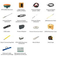 Versión Internacional G6 Base A100 Rover GPS GNSS RTK con Software Actualizable Permanentemente, Clasificación IP68, IMU de 200Hz, Batería de 15h