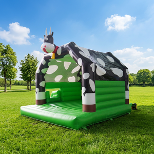 Castillo Inflable Comercial para Niños WINSUN, Trampolín Inflable de PVC con Forma de Vaca - Product Image 1