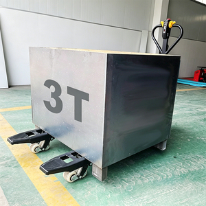 Transpaleta Eléctrica <span class=keywords><strong>de</strong></span> 3 <span class=keywords><strong>Toneladas</strong></span> con Batería <span class=keywords><strong>de</strong></span> Plomo-Ácido Resistente para el Transporte Diario <span class=keywords><strong>de</strong></span> Mercancías en Grandes Fábricas Industriales - Product Image 6