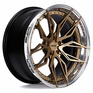 Jantes en alliage forgé NJQS de style classique personnalisées de 16 à 24 pouces pour Mercedes BMW AUDI Range Rover Aston Martin - Product Image 2
