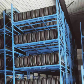 Mracking Trung Quốc Nhiệm Vụ Nặng Nề Xếp Chồng Kệ Pallet Nhà Sản Xuất Xách Tay Ngăn Xếp Kệ Cho Bán Xe Lốp Xếp Chồng Giá - Product Image 4