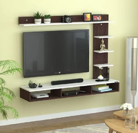 Meuble TV mural modulaire au design moderne personnalisé intelligent Meuble de salon Ensembles de meuble TV