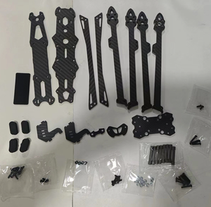 โครงโดรนคาร์บอนไฟเบอร์ MARK 4 <span class=keywords><strong>V3</strong></span> <span class=keywords><strong>Pro</strong></span> ขนาด 13/15 นิ้ว สำหรับแข่ง FPV น้ำหนัก 135 กรัม ระยะฐานล้อ 295 มม. - Product Image 4