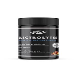 OEM Hot Sale- Customizable - Electrolyte Complex <b>Powder</b> (120 Servings, Fruit Punch) - Hydration Supplement <b>Drink</b> - Product Image 1
