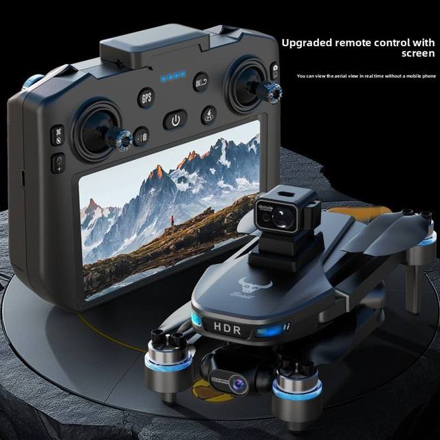 SG109MAX2 Screen-equipped Remote Control Three-axis Gimbal HD Drone GPS Positioning Laser Obstacle Avoidance Quadcopter for Kids