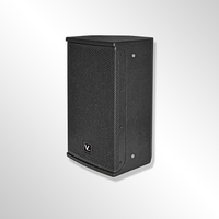 RM8.1 Monitor Studio Audio profesional, Speaker reparasi kembali konferensi KTV kinerja pernikahan hitam 175W jangkauan penuh