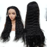 Promoción Letsfly: Pelucas de Cabello Humano Virgen 100% Natural, 13x4 con Frente de Encaje, 11A, 26-32 Pulgadas, Color 1B, 320 Gramos, Precio de Mayoreo: $185