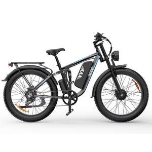 26 Inch EBike Fast 48V Mtb E Bike Fat Tire Dual Motor Moped Mountain Dirt for Adults Q20 UL2849 CE Q20 - Product Image 1