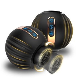 Kleine pompoen automatische telescopische roterende masturbatie cup voor mannen, penis oefenapparaat, seksartikel voor volwassenen - Product Image 1
