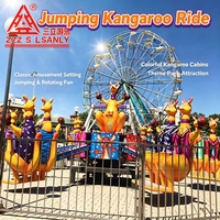Équipement de parc d'attractions de haute qualité : Manèges rotatifs, carrousels et manèges Kangourou Sautant pour enfants et adultes