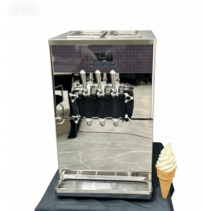 Machine à glace molle commerciale 3 saveurs avec système de refroidissement haute efficacité - Product Image 3