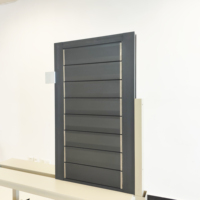 Persianas Modernas Europeas de Aluminio Bieye con Función Antirrobo para Ventanas Exteriores de Dormitorios - Diseño Fijo