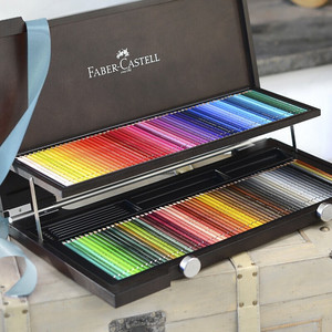 Crayons <span class=keywords><strong>de</strong></span> <span class=keywords><strong>couleur</strong></span> hydrosolubles <span class=keywords><strong>Faber</strong></span>-<span class=keywords><strong>castell</strong></span>, crayons <span class=keywords><strong>de</strong></span> <span class=keywords><strong>dessin</strong></span> professionnels <span class=keywords><strong>de</strong></span> qualité supérieure pour artistes, 120 couleurs - Product Image 2