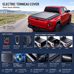 Cubierta de Aluminio Enrollable Eléctrica Dowell para Camioneta, Compatible con Toyota Hilux Vigo V6 <span class=keywords><strong>V8</strong></span> 4WD - Product Image 5