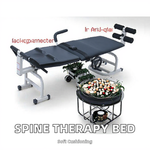 Cervical Lumbar Traction Bed <strong>Therapy</strong> <strong>Physiotherapy</strong> Fatigue Correction <strong>Device</strong> Body Stretching Massage Bed - Product Image 3