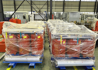 Transformateur de puissance de type sec à isolation en résine époxy à bobine toroïdale triphasée série SCB10 50/60Hz pour sortie 440V