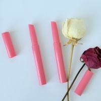 Tube de conditionnement vide brillant double embout pour blush, stick illuminateur, fard à paupières et crayon de contour – Style mode