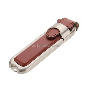 OEM business geschenk usb 2.0/<span class=keywords><strong>3</strong></span>,0 leder usb-stick 8 gb, 16 gb usb-stick leder fall mit logo graviert - Product Image 1