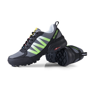 Zapatos de Senderismo para Hombre, Parte Superior de Malla Transpirable, Ligeros, Punta Redonda, para Todas las Estaciones, Suela de Goma, Entresuela de EVA - Product Image 5