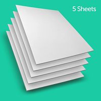Tableau de projection en mousse blanche de 1,3,5,10mm d'épaisseur pour poster de dessin de notes pour les projets scolaires.