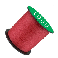En gros, Ligne de pêche tressée en nylon 4 brins, OEM 2000M, résistance 6-110LB, pointe coulante flottante, diamètre 0.1-0.55mm