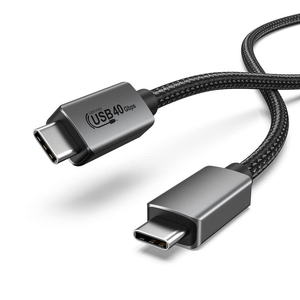 40gbps 8K 60Hz Hợp kim nhôm Loại C USB C nhanh Charing truyền dữ liệu pd240w Cáp tương thích với thunderbolt4 3.2 3.1 - Product Image 1