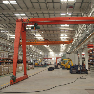 Pont roulant monopoutre à commande à distance avec palan électrique à câble <span class=keywords><strong>de</strong></span> la marque SZMC pour usage industriel en usine - Product Image 1