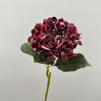 Rangkaian Bunga Hydrangea Buatan Dekorasi Pernikahan Mewah Bunga Buatan untuk Dekorasi Hotel