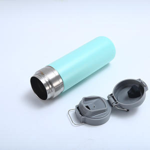 Botella de agua termo sin Bpa 800ml botella rápida de acero inoxidable botella de agua frasco de vacío con tapa de bloqueo de botón pulsador - Product Image 3