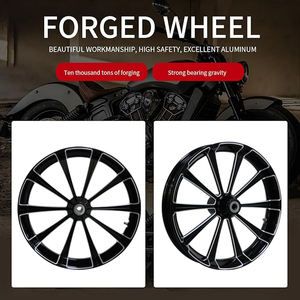 Venta al por Mayor de Fábrica, Nuevas <span class=keywords><strong>Llantas</strong></span> de Aluminio para Motocicleta VIMAS, Llanta Delantera de 19 Pulgadas, Llanta Trasera de 18*5.5 Pulgadas, Modelo LG211 para la Serie Travel - Product Image 3