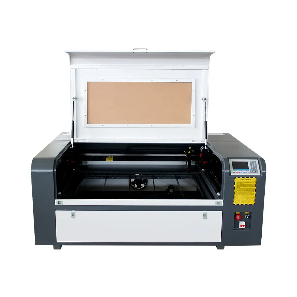 Máquina de corte e gravação a laser de fibra de CO2 para couro e plástico acrílico de alta precisão XM 60w 80w 100w 150w
