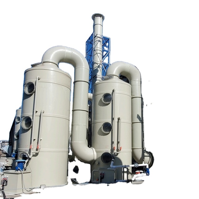 Industrial air Filtration System SO3 SO2 HCL H2S NOX Exhaust Scrubber