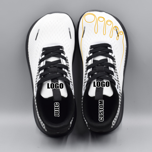 Logo personnalisé dames <span class=keywords><strong>chaussures</strong></span> personnalisé baskets bout large boîte <span class=keywords><strong>chaussures</strong></span> de course <span class=keywords><strong>femme</strong></span> baskets marche style chaussure de travail en gros - Product Image 3