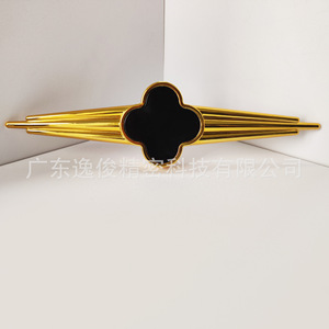 Floral Pattern <b>Sofa</b> Decorative Buckle Warm <b>Gold</b> Plastic Contemporary Design High Quality Furniture Hardware - Product Image 3