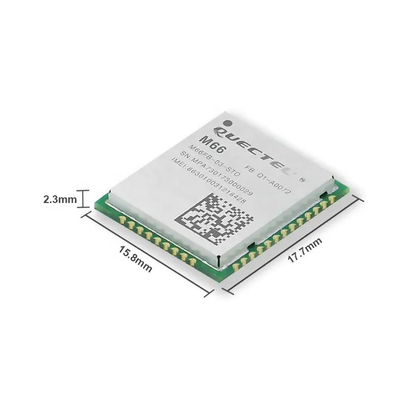 Quectel M66 R2.0 2G Module Ultra-コンパクトQuadバンドGSM GPRS ModuleとLCC Package