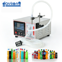 Machine de remplissage de bouteilles à pompe magnétique à tête unique, grand débit, haute précision, pour boissons et liquides corrosifs
