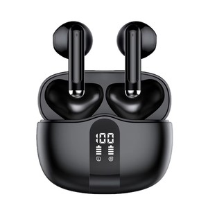 Tn65 Bluetooth Earphones Bt 5.4 Chip Digital Display Sports <b>Wireless</b> Headphones With Touch Control And Noise Reduction - Product Image 1
