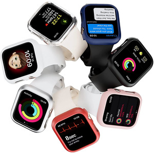 Mode étui pour <span class=keywords><strong>Apple</strong></span> <span class=keywords><strong>Watch</strong></span> 42mm 46mm dur PC cadre couverture givré antichoc léger housse de protection pour IWatch <span class=keywords><strong>Serie</strong></span> 10 - Product Image 3