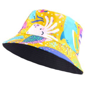 Venta al por mayor bajo Moq sombrero de cubo logotipo personalizado patrón adultos al aire libre gorras de pescadores - Product Image 5