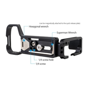 สำหรับกล้อง <span class=keywords><strong>Sony</strong></span> <span class=keywords><strong>A7R4</strong></span>/A7M4ชนิด L แผ่นยึดขยายการยิงแบบรวดเร็ว - Product Image 6