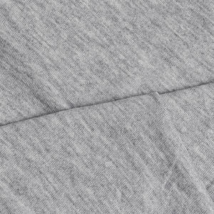 Commercio all'ingrosso della fabbrica di canapa grigio 155Gsm TC elasticizzato poliestere cotone <span class=keywords><strong>Spandex</strong></span> singolo Jersey tessuto t-shirt - Product Image 4