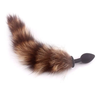 Fox Tail Anal Plug Sex Toys Pour Femme Cosplay Sex Game Butt Plug