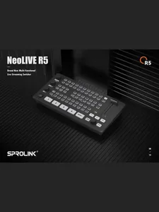 Sprolink neolive R5/R5 <span class=keywords><strong>Pro</strong></span>/R5S kim loại <span class=keywords><strong>live</strong></span> streaming Switcher với SDI USB3.0 lossless dòng thấp lớp phủ xây dựng UVC media player - Product Image 3