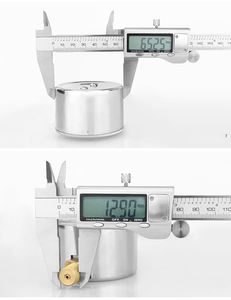 2.5-60kpa dişli <span class=keywords><strong>60mm</strong></span> basınç ölçüm aracı ölçüm cihazı kapsül gaz için mikro basınç göstergesi - Product Image 6
