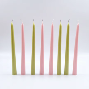 Bougies coniques élégantes en cire de soja, fabriquées à la main, de haute qualité, à combustion propre, stable et longue durée, parfumées aux fleurs, sans fumée, pour la maison, les mariages, Halloween - Product Image 2